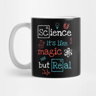 science is like magic but real Mug
